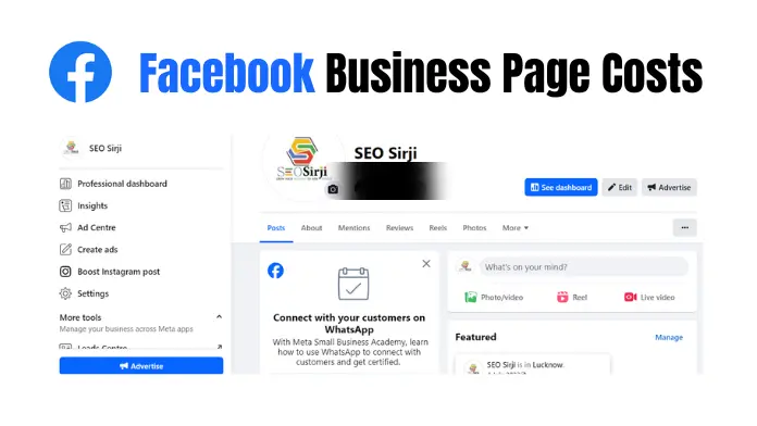 Facebook Business Page Costs And Benefits