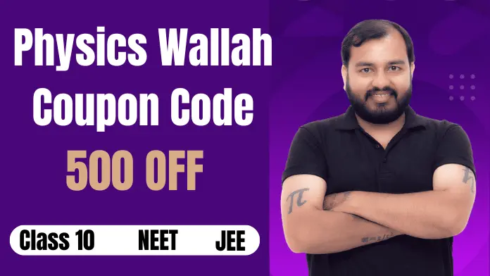 PW Coupon Code 500 OFF