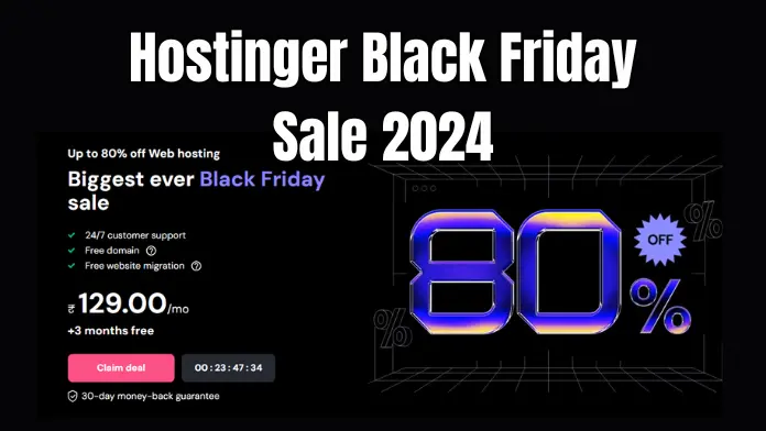 Hostinger black friday deal